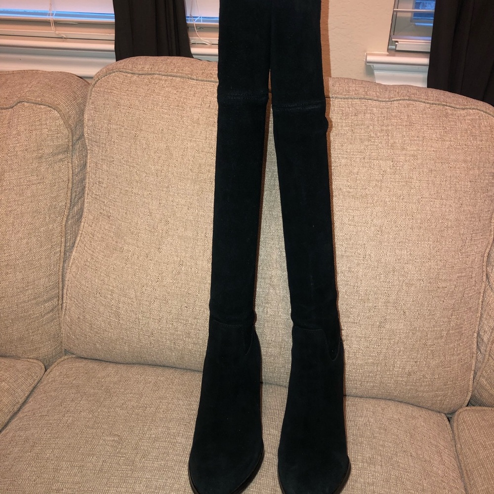 Michael Kors Tall suede boots - Picture 2 of 4